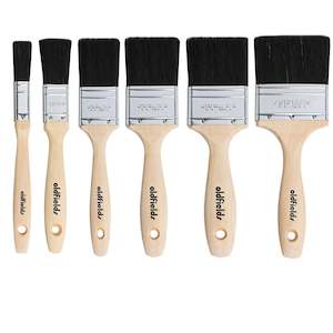 Paint Brushes: 404 Industrial Pure Bristle Paint Brush by Oldfields -Black bristle