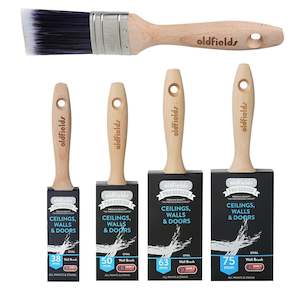 Pro Series Oval Wall Paint Brushes from Oldfields (Various sizes)