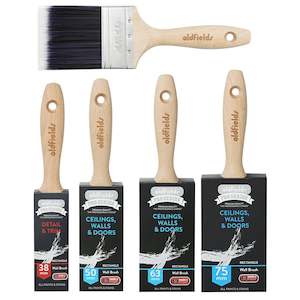 Pro Series Rectangle Wall Paint Brushes from Oldfields (Various sizes)