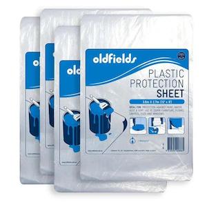 Plastic Drop Sheets and protection from Oldfields 3.66mtr x 2.70mtr