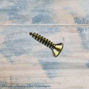 New Collection: 14mm long Bronze wood screw (pkt 10) M3