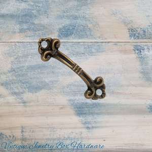 Itsy Antique Bronze Delicate jewelry vintage Handle 48mm long