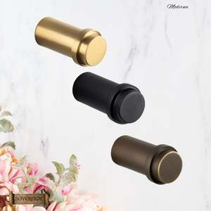 Sovereign Moderna Brass Ringed robe hook -3 Luxury Finishes