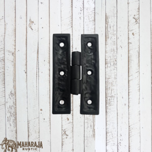 New Collection: Farmhouse Cast Iron Strap H-Hinge -85mm x 46mm (MAJ-802)