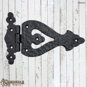 New Collection: Bekah's Black Antique cast Iron T Hinge 225mmx133mm (MAJ-850)
