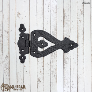 Bekah's Black Antique cast Iron T Hinge 177mmx119mm (MAJ-849)