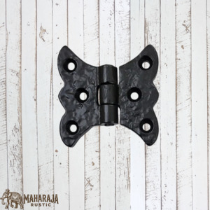 Antique Cast Iron Butterfly Cabinet Hinge 53mmx53mm (MAJ-844)