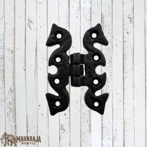 Farmhouse Cast Iron Cabinet Strap H-Hinge -70mm x 47mm (MAJ-843)