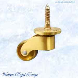 New Collection: Screw fix Brass castor wheel -22mm wheel- 57mm
