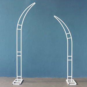 Products: Large White Half Arches just joy events