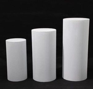 White Ripple Plinths just joy events