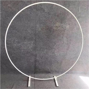 White Round Hoop Arch just joy events