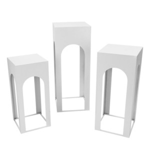 White Hollow Plinths just joy events