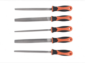 All: 5pc File Tool Set 8” – Metal, Wood, Leather, DIY Use | NZ Stock