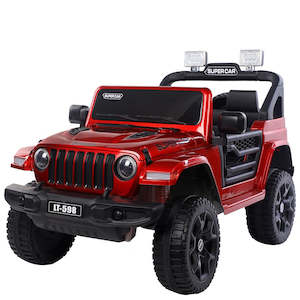All: Red 12V Electric Ride-On Jeep dual motor – Music, USB, Remote Control | NZ Stock, Overnight Delivery | Justrightdeals