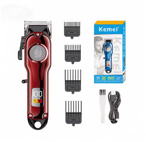 Professional Hair Clipper with LCD Display – Adjustable Blades,3Hrs Use time, &hellip;