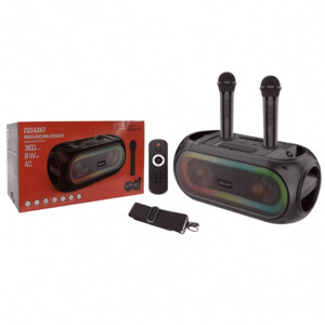 Portable Bluetooth Speaker 15W – Dual 4” Drivers, 2 Mics, Remote, TWS | NZ S&hellip;