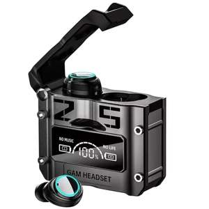 Bluetooth 5.3 Wireless Earbuds – CVC8.0 Noise Reduction, 180h Battery, Touch C&hellip;