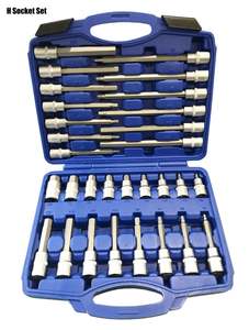 30PCS Torx Bit Socket Set – Chrome Vanadium Steel, H5–H19, Long & Medium Siz&hellip;
