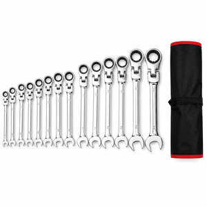 All: Premium 14 Piece Flex Head Ratcheting Spanner Set – 8-24mm CR-V Combination Wrench Set | NZ Stock | Overnight Delivery | Afterpay & Zip Pay
