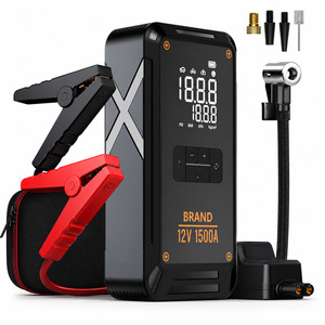1500A Car Jump Starter with 150PSI Air Compressor – 10,000mAh 6-in-1 Emergency&hellip;