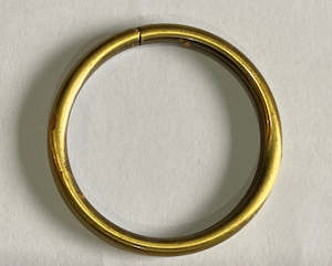 Buckles Buttons: Large Brass O-Ring