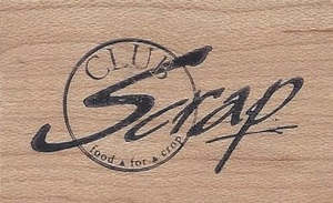 Secondhand Stamps: Club Scrap Stamp