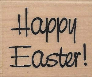 Secondhand Stamps: Happy Easter Stamp