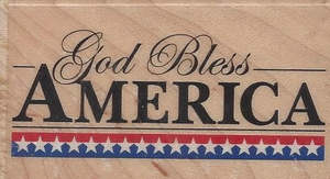 Secondhand Stamps: God Bless America Stamp