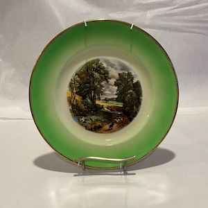 Pottery Glass: Limoges Coronet Constable Display Plate 23cm