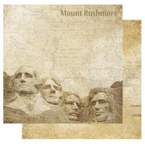 Best Creation Inc: BC Mount Rushmore Glitter Paper