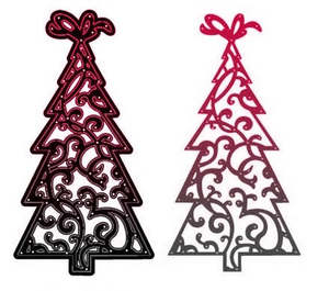 Couture Creations: Christmas Tree Die