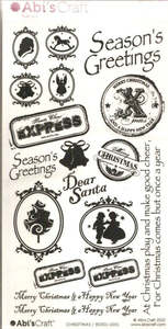 2 Sale Stickers Rub Ons: Abi's Christmas Rub-ons
