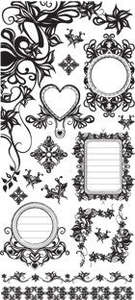 2 Sale Stickers Rub Ons: Kaisercraft Garden Vine Rub-ons