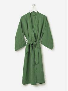 CTROBE: Citta linen robe - Spearmint