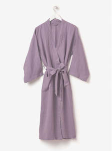 CTROBE: Citta linen robe - lilac lupin