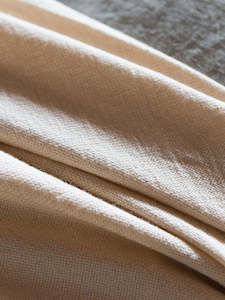 Citta throw - Natural Wool Cotton
