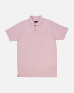 Mr. Brown Pink Slim Fit Lightweight Polo T-Shirt