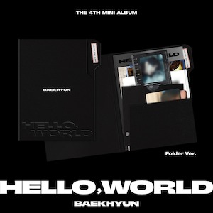 Baekhyun: BAEK HYUN The 4th Mini Album – Hello, World (Folder Ver.)