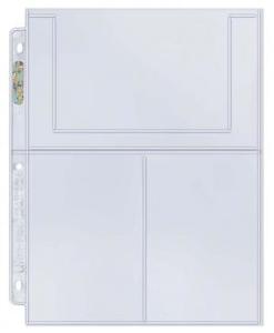 Ultra Pro: Ultra-Pro Platinum 3-Pocket Page (horizontal + vertical)