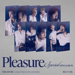 Treasure: TREASURE Special Mini Album – PLEASURE (BLUE Ver.) (Random)
