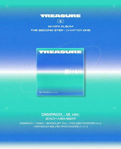 TREASURE Mini Album Vol. 1 - THE SECOND STEP : CHAPTER ONE (DIGIPACK Ver.) (Random)
