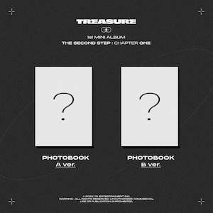 TREASURE Mini Album Vol. 1 - THE SECOND STEP : CHAPTER ONE (PHOTOBOOK Ver.) (Random)