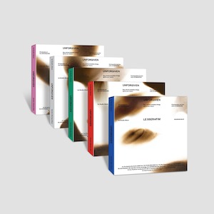 LE SSERAFIM 1st Studio Album - UNFORGIVEN (COMPACT Ver.) (Random)