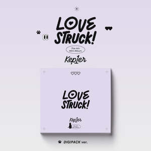 Kep1er Mini Album Vol. 4 - LOVESTRUCK! (DIGIPACK Ver.) (Random)