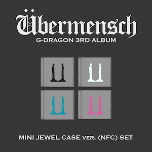 G-DRAGON 3rd Album – Übermensch (MINI JEWEL Ver.) (NFC) (Random)