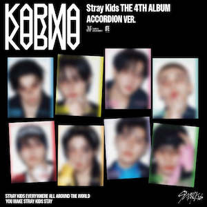 PRE-ORDER: Stray Kids The 4th Album – KARMA (ACCORDION Ver.) (Random)