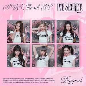 Ive: IVE THE 4th EP – IVE SECRET (Digipack Ver.) (Random)