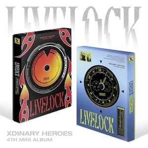 Xdinary Heroes: Xdinary-Heroes Mini Album Vol. 4 – Livelock (STANDARD Ver.) (Random)