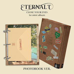 CLOSE YOUR EYES The 1st Mini Album – ETERNALT (PHOTOBOOK Ver.)